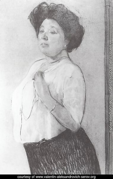 Portrait of N.P. Lamanova