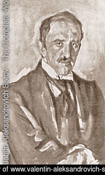 Portrait of Paolo Troubetzkoy
